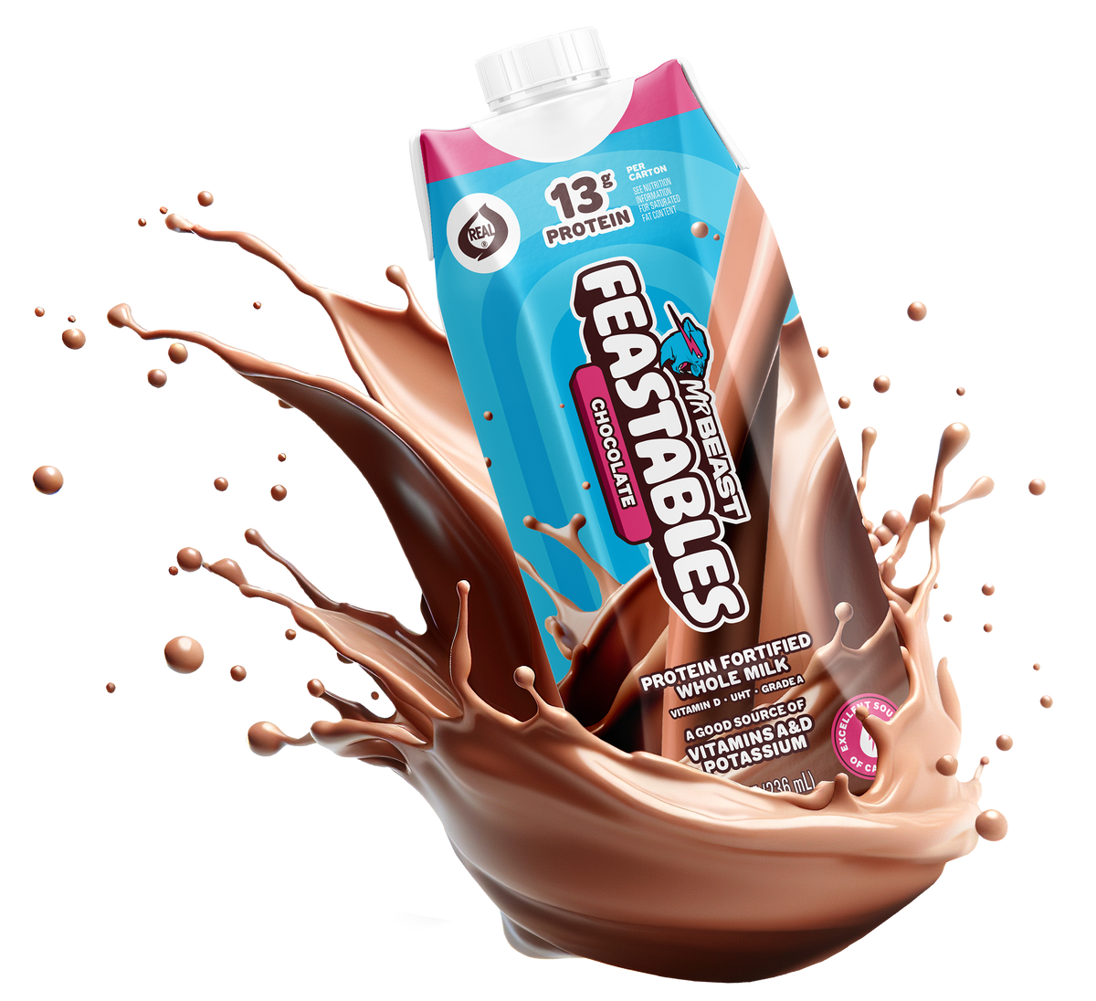 Chocolate Milk 8oz Carton - USCM1103 - USCM1103-4X