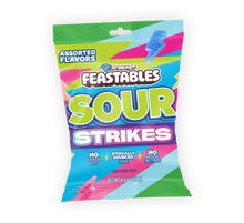 Assorted Flavors Sour Strikes 4.5oz Bag - USGM2009-12X
