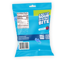 Raspberry Sour Strikes 7.5oz Bag - USGM1005-9X